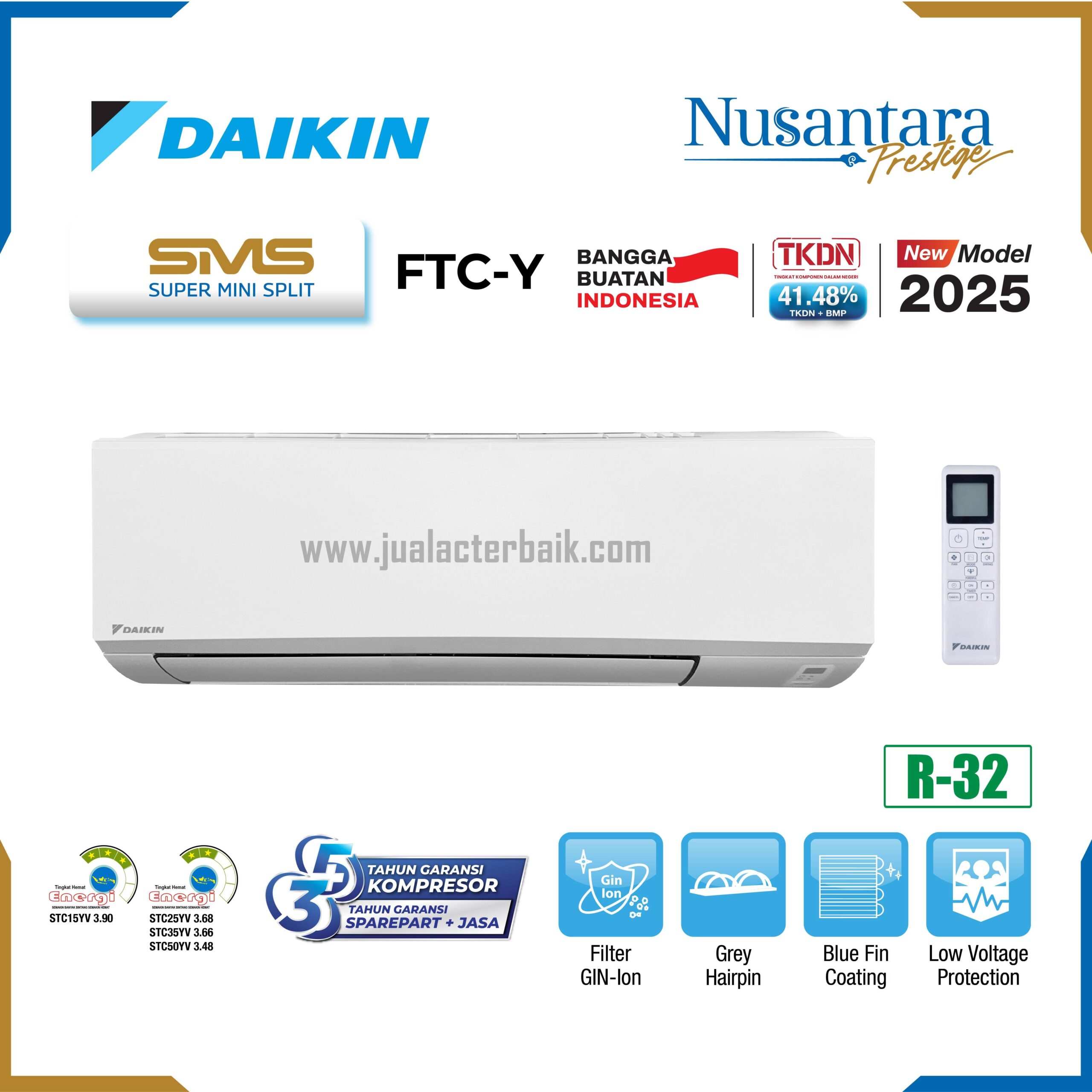 AC DAIKIN Super Mini Split ( Non Inverter ) post thumbnail image